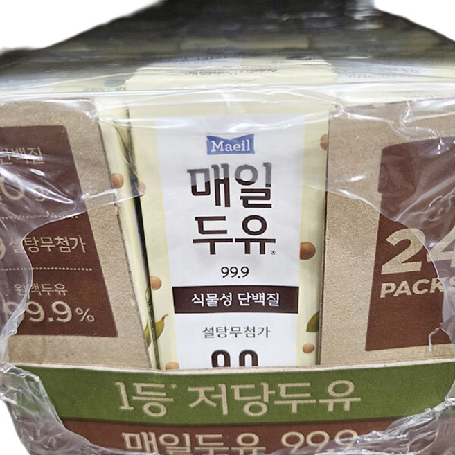 매일두유 99.9 190ml 24개 + 고단백 190ml 24개