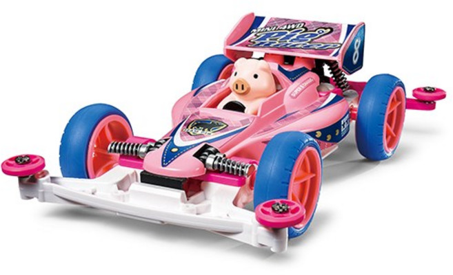 타미야 18089 Mini 4WD Pig Racer (Super-II), 1개
