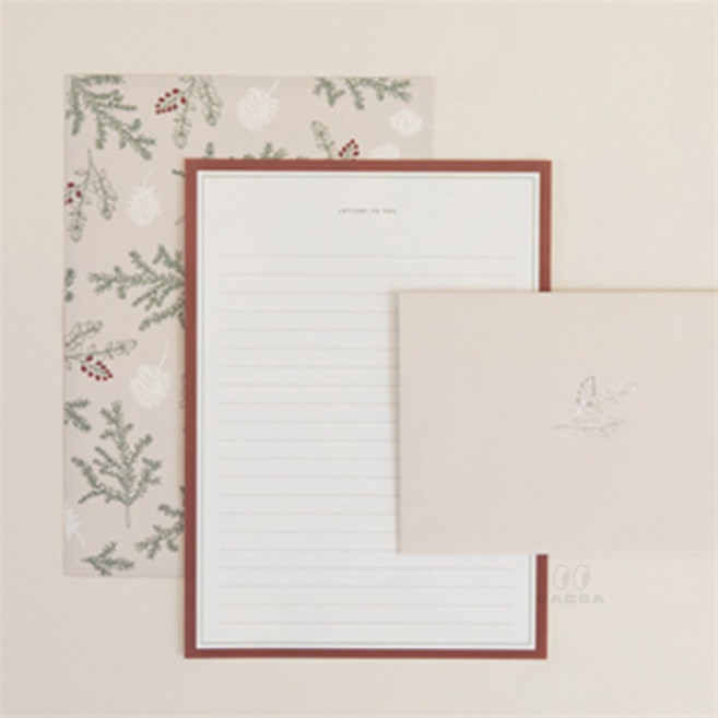 일상다많사 예쁜 편지지 시리즈1 데일리라이크 국산 일러스트 레터 고급편지지 곰신편지 예쁜편지지, 22 Vintage Flower