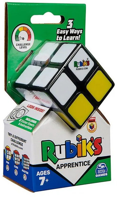 RUBIK S SPIN MASTER 미로 인형 3D 큐버 퍼플렉서스 능력, 2 2 A타입, 1개