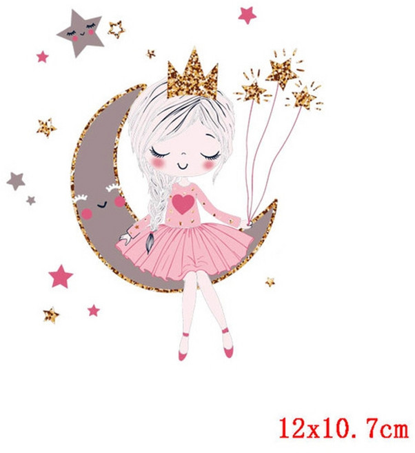 와펜 자수 패치 열접착 빈티지 캐릭터 명품와펜 prajna unicorn cartoon car heat transfer owl butterfly iron on t shirt