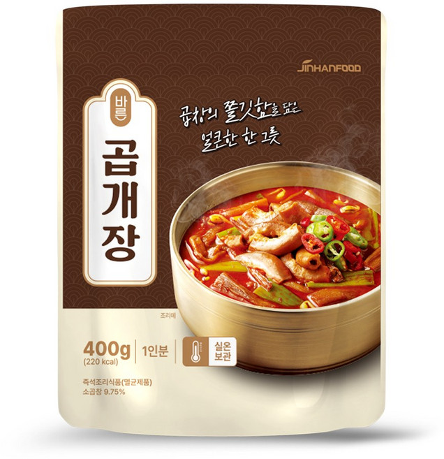 진한식품 바른 곱개장, 400g, 7개