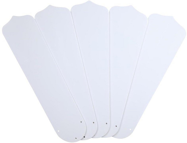 Westinghouse 52인치 천장 팬용 50.63cm(20.63인치) 교체용 팬 블레이드, White