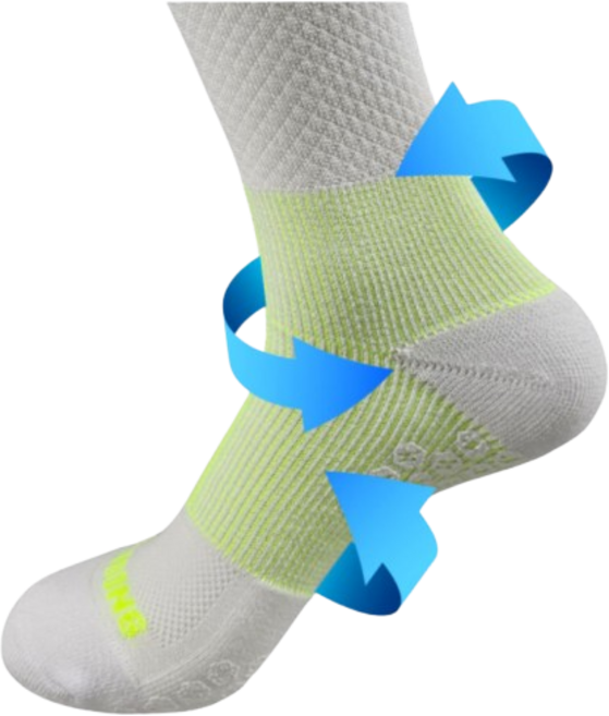 [제구매율1위] 2SET 레그스트롱삭스 러닝양말 압박 테이핑 스포츠양말 아치서포트 발목보호 미끄럼방지 기능성 축구 테니스 배드민턴 쿨핏 등산양말, 형광, 2세트, M(255~270), 2켤레세트