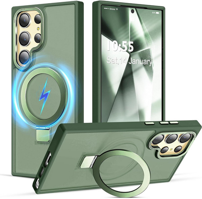 디상커 갤럭시 S24 플러스 울트라 시리즈 맥세이프 링 케이스 거치대형 S24MCS01