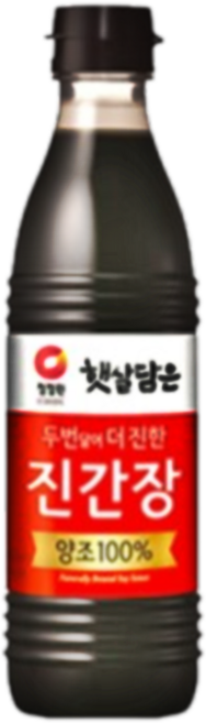 청정원 두번달여 더 진한 진간장, 500ml, 18개