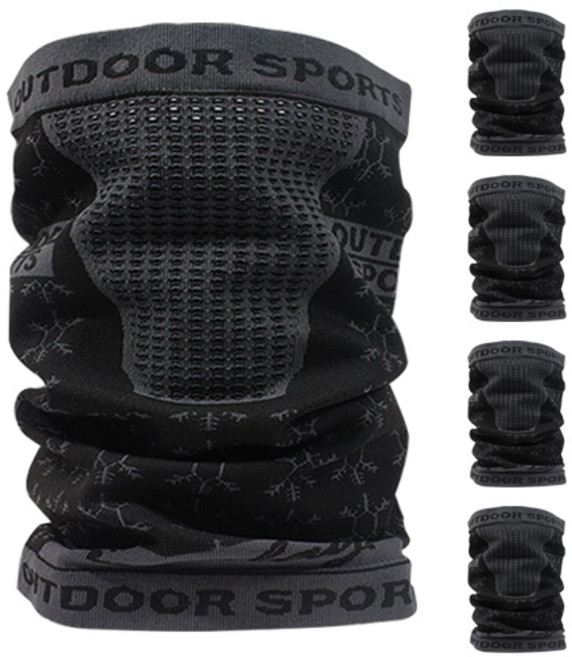 모칸도 보온 방한 넥워머 아웃도어 스포츠 5개 1세트