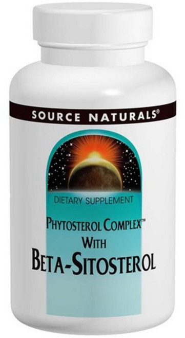 SOURCE NATURALS 植物固醇複合物 β-谷固醇錠, 180錠, 1個