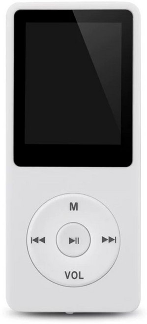 고음질MP3플레이어 휴대용음악감상기 무손실음원재생기 USB저장장치, 공식표준보조배터리USB조명USB선풍기, A. 하얀색, 2GB