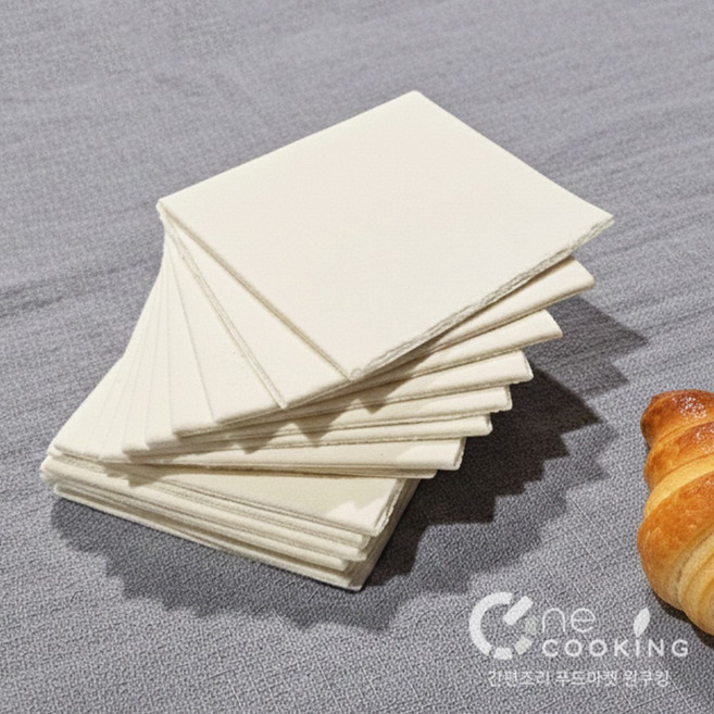 에버웰 사각 페스츄리 시트 S 4.5mm 60g 15개입 900g 냉동생지 [당일발송], 1개