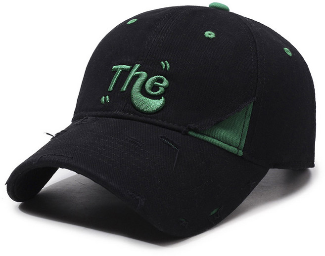 홀 개인화 자수 야구 모자 (7가지 색상) 여성 스타일에 맞는 세련된 캐주얼 모자