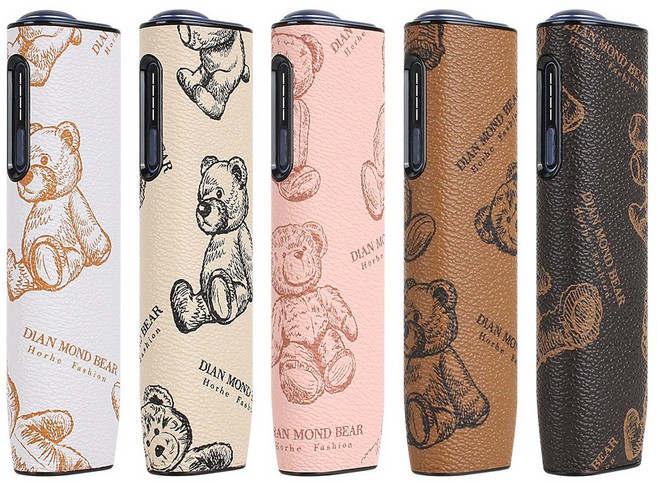 SIKUTANK 아이코스 호환용 일루마 아이 원 케이스 다이안몬드 베어 곰돌이 I 2025 신버전용