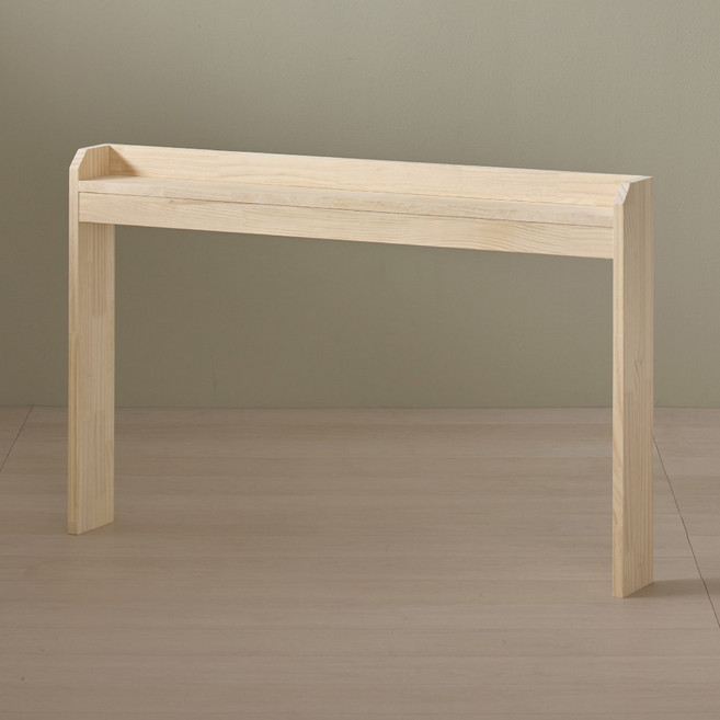 미엔우드가구 원목 틈새수납장 틈새선반 소나무 편백 침대 소파 옆 폭좁은 틈새장 미니 수납장 협탁, 소나무 틈새수납장 1단 800x120x650mm, 무도색