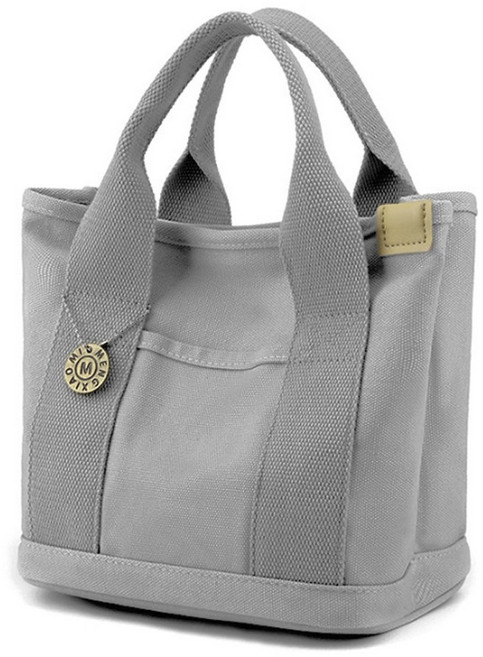 제이투 여성 캔버스 핸드백 미니 여행용 가방 토트백