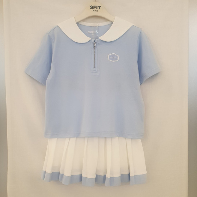 에스핏주니어 부평점 @@데일리셋업@@ 속바지내장! 세일러포인트! 귀엽고 편안한 스커트셋업 !!!