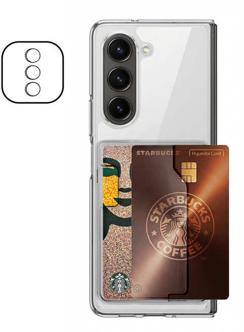 에시로 올인원 범퍼 아크릴 카드포켓 케이스