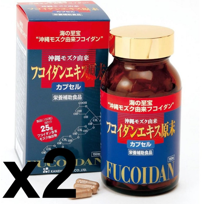 일본 후코이단 모즈쿠 오키나와 150캡슐 x2개