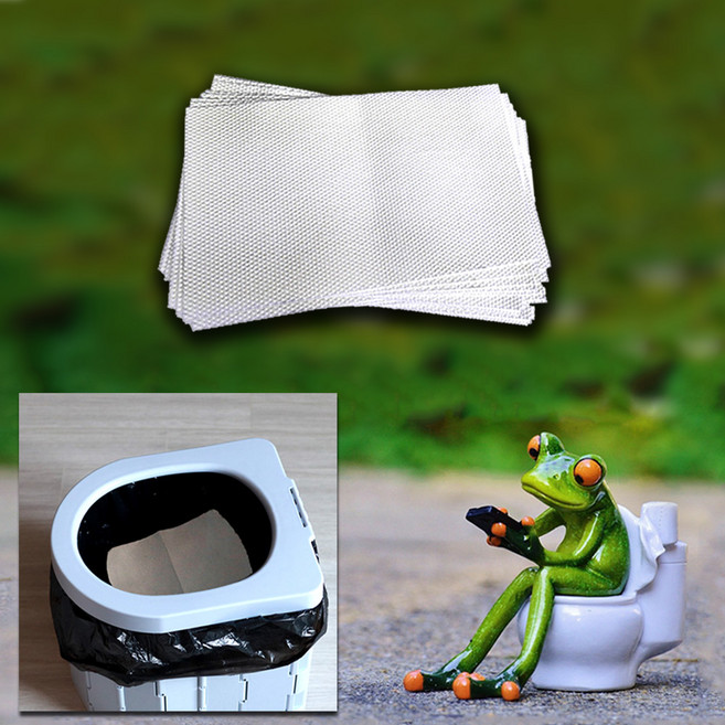 소변응고제 티슈 100매 캠핑 티슈형, 1개