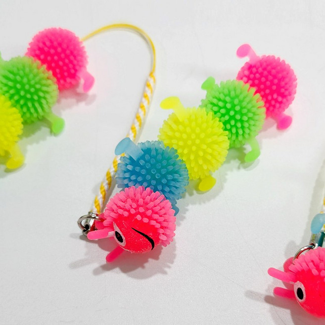 골프티걸이 꿀잼발견 재미있는 티꽂이 즐거운 라운딩용품 골프악세사리, 04.꼬물이 티걸이(색상랜덤), 1개