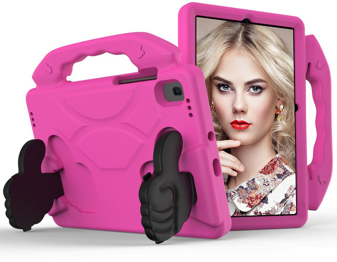 갤럭시 탭 S6 LITE EVA폼 거치대 케이스 SM-P610 SM-P615N, PINK