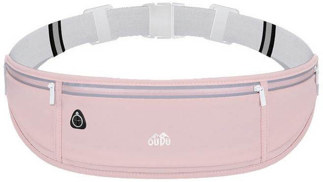 프리핏 런닝 방수 러닝벨트, 핑크, 1개