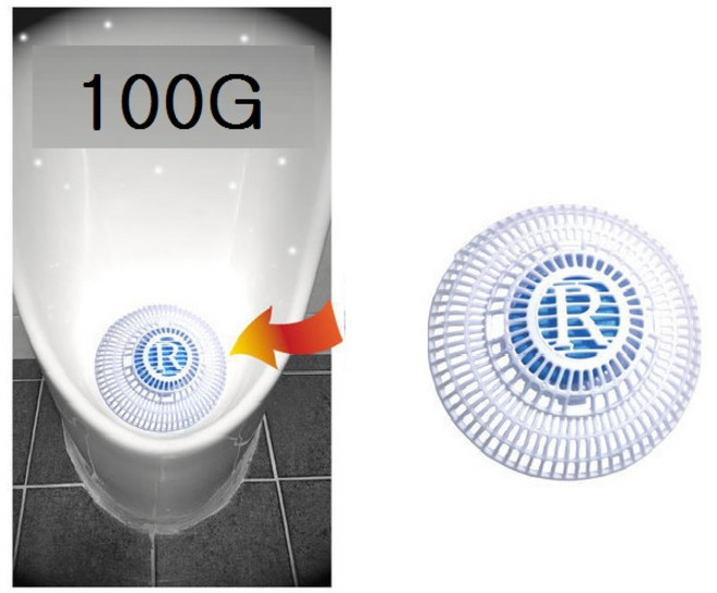 good원형소변기탈취제 개별포장 변기탈취제 남자소변기, 1개, 100g