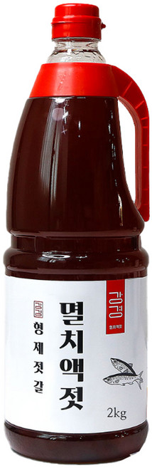 강경 국산 멸치액젓 진한 원액, 2kg, 1개