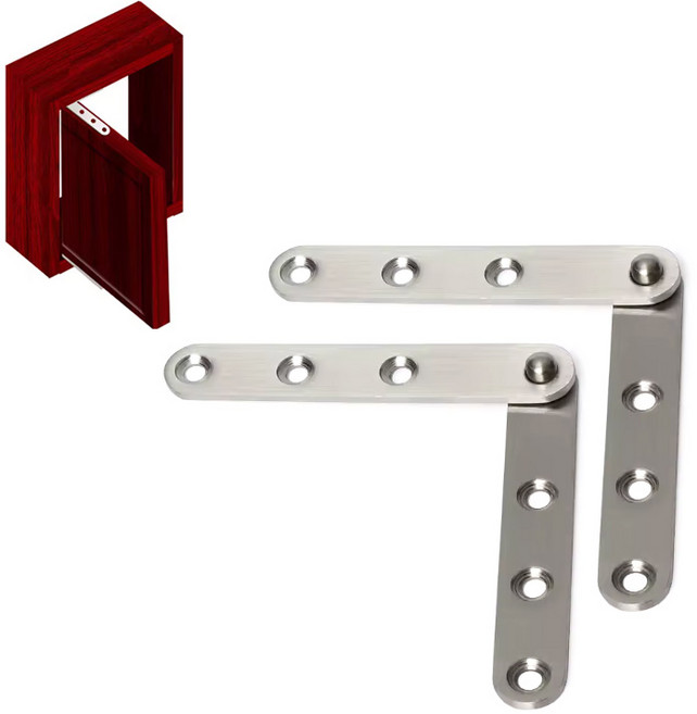 아이베란다 가구 문 숨은경첩 힌지 (2개1세트), 1개