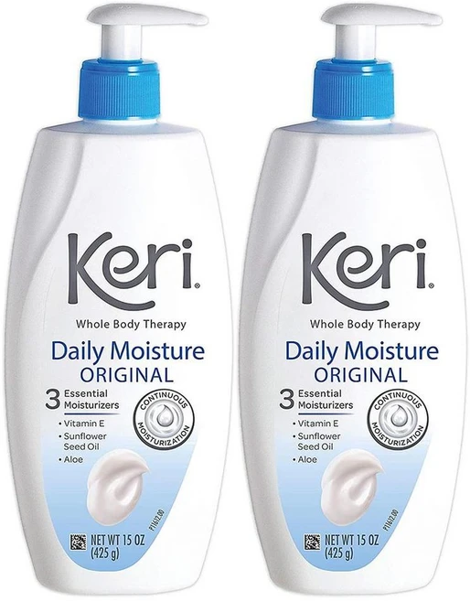Keri 케리 데일리 모이스처 오리지널 바디 로션, 2개, 425g - 쿠팡
