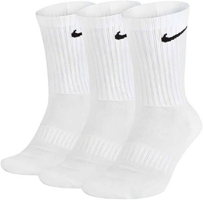 나이키 에브리데이 스우시 장목 양말 3족 SX7664-100 + 웰던 양말 세트