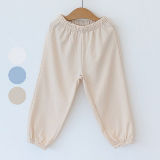 비바스타 라이트 쿨 소세지 몸빼바지 조거팬츠 여름 시원한 유아 아동 키즈 주니어