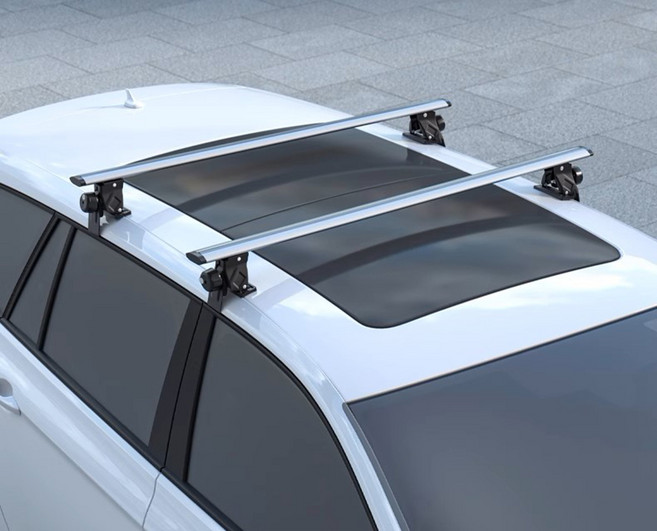 승용차용 문틀고정형 가로바 아반떼 K3 K7 소나타 쏘나타 루프바, 1개