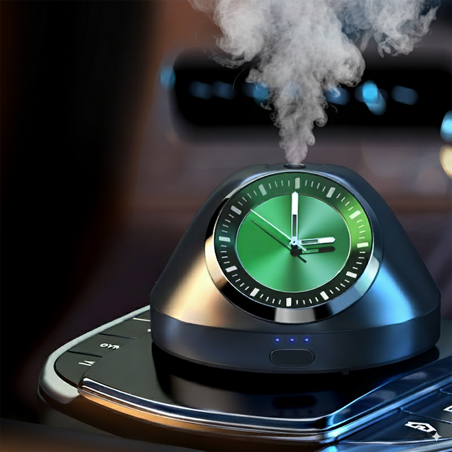 친절한 사슴씨 차량 용 고급 디퓨져 그린, 미드나잇 썸머, 10ml, 1개