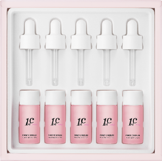 [정품 공식 판매점] 퍼스트씨 핑크세럼 비타민씨 15% (5개입)