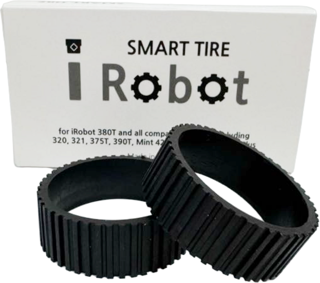 [iRobot Braava]브라바380 390 320전용 바퀴 고무타이어, 1개
