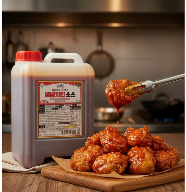 청우식품 [청우식품] 양념치킨소스 (매운맛 청우 10K), 10kg, 1개