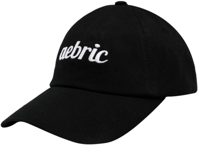 aebric easy style basic ball cap - black