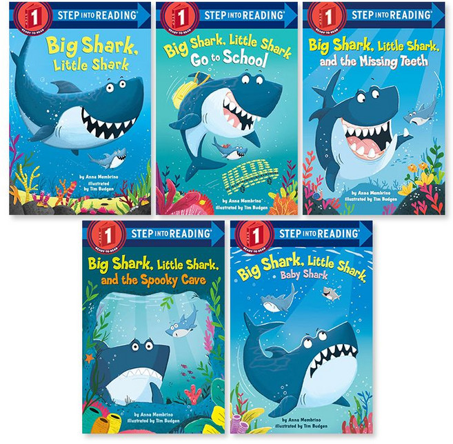 Big Shark Little Shark 5종 세트, Random House Books for Young..