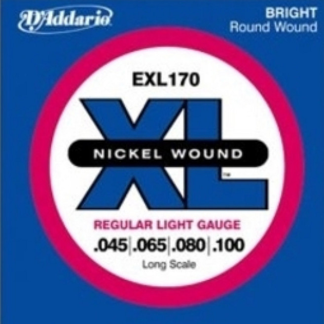 다다리오 베이스줄 기타줄/EXL170베이스선/세트선, 1개