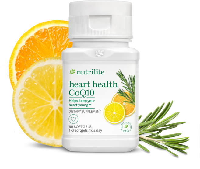 미국 암웨이 코큐텐 뉴트리라이트 코엔자임Q10 항산화 심혈관 심장 건강 영양제, 1개, 60정