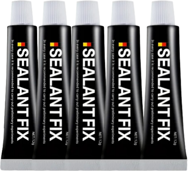 실란트픽스 SEALANTFIX 실리콘접착제 줄눈 셀프시공 에폭시 플라스틱본드 12G, 헤라세트 미포함, 5개