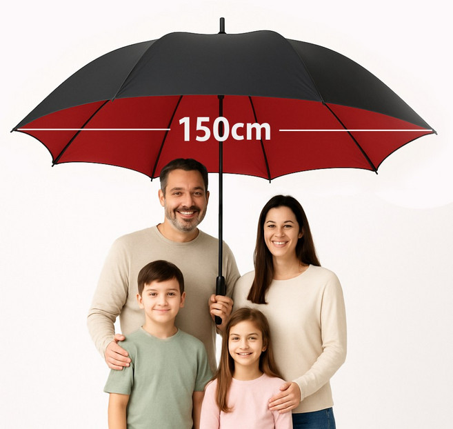 초대형우산 150cm 135cm 우산 2겹 자동 골프 장우산