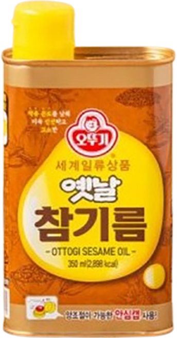 오뚜기 옛날참기름 350ml (캔) 1개