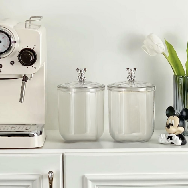 라베니처 다용도 홈카페 커피캡슐 간식 보관용기, 1개