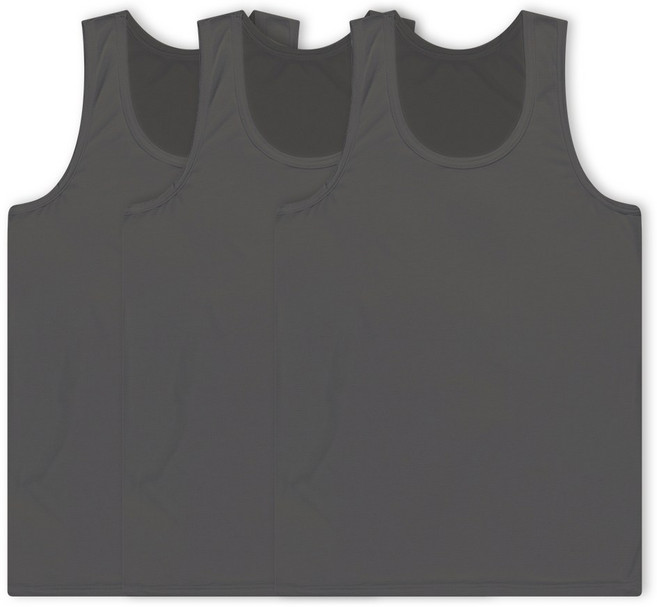 남성 여름 쿨링 스킨소프트 런닝 나시 빅사이즈 3장세트 M-5XL