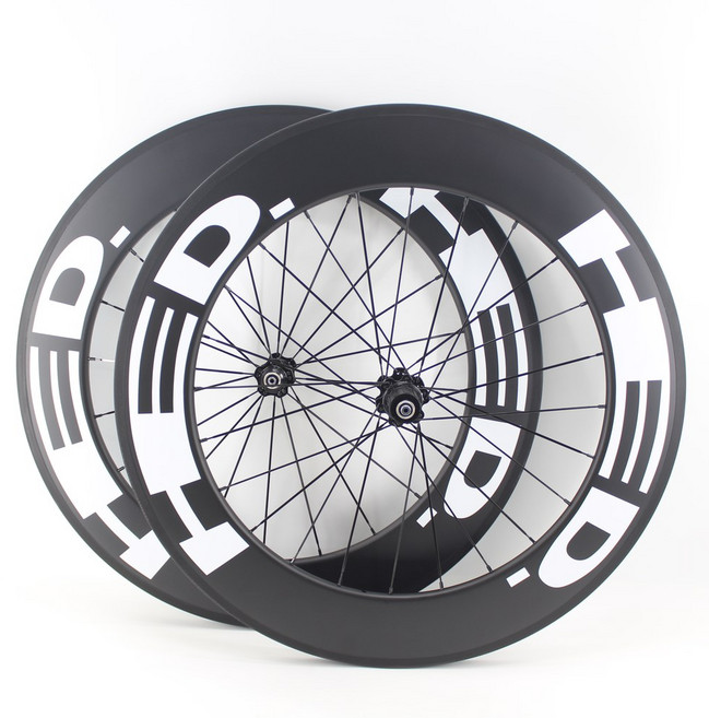 새로운 700C 88mm 로드 바이크 무광택 UD 풀 카본 파이버 자전거 휠셋 카본 튜블러 클린처 튜블리스 림 V 브레이크 카본 휠셋, with NOVATEC 271 hub, 관형