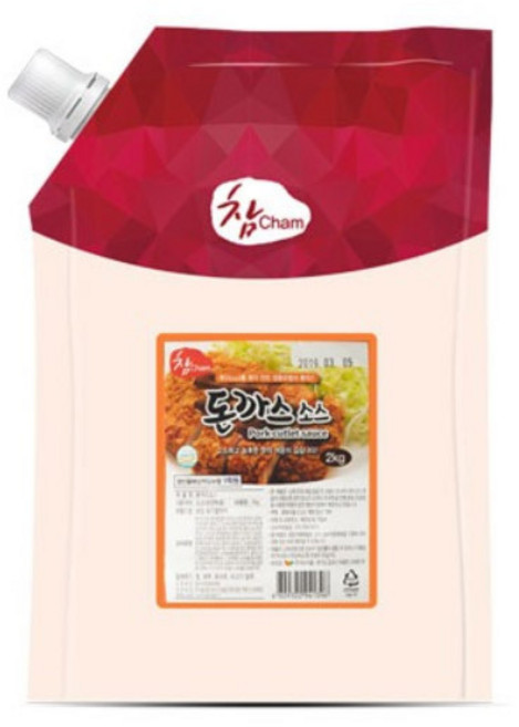 우리식품 참 돈까스소스 2kg 1팩, 1개