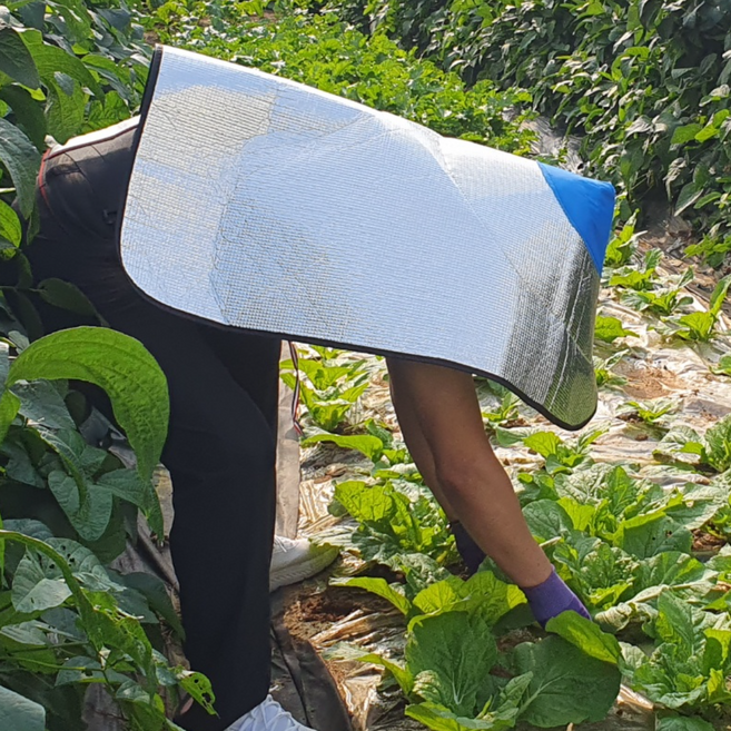 2025 파밍굿즈 농사 밭일 햇빛가리개 야외작업용 일 자외선차단 과수원 농부 모자 남녀공용