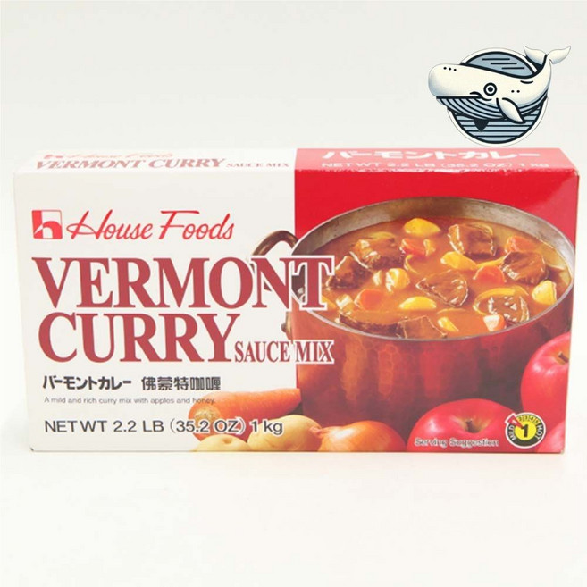 순한 카레 소스 1kg 부드러운 풍미 다용도, 1개