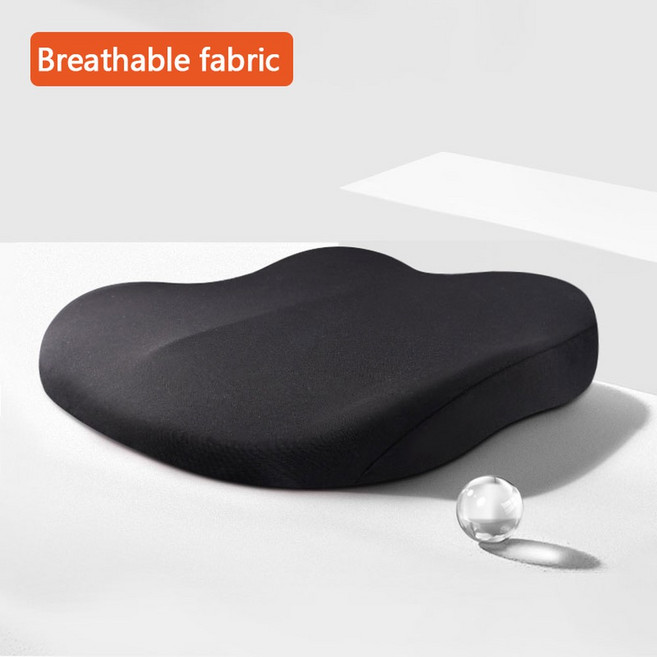 자동차 부스터 시트 폼 커버 메모리 매트 카시트 패드 보호대 쿠션 높이 성인용, Bla, 1개